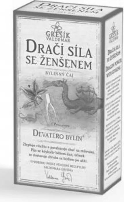 Grešík Dračí síla se ženšenem čaj syp. Devatero bylin 50 g